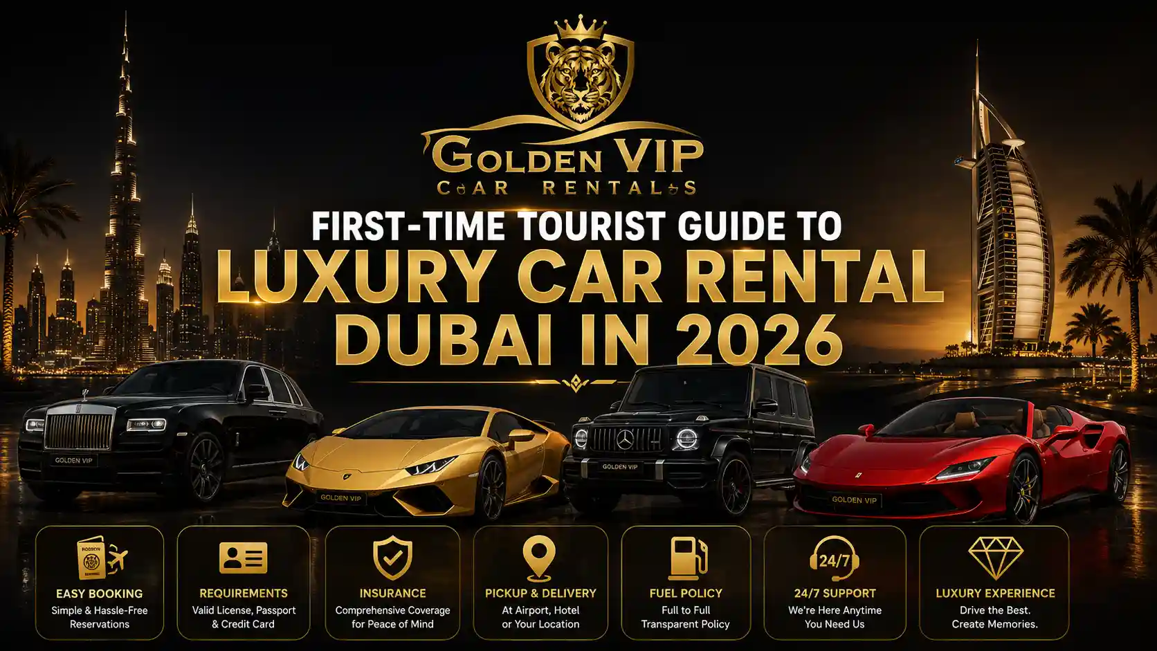 First-Time Tourist Guide to Luxury Car Rental Dubai in 2026