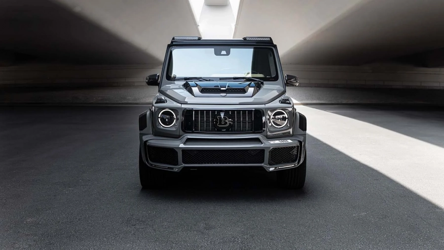 Mercedes-Benz G800 Brabus Grey for rent in Dubai