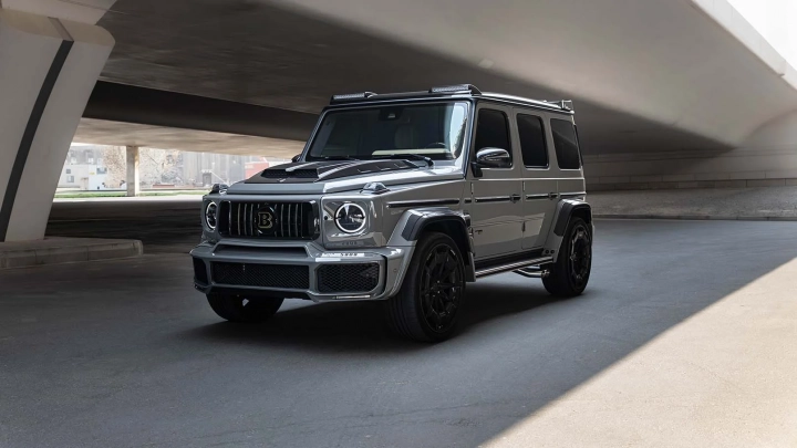 Mercedes-Benz G800 Brabus Grey for rent in Dubai
