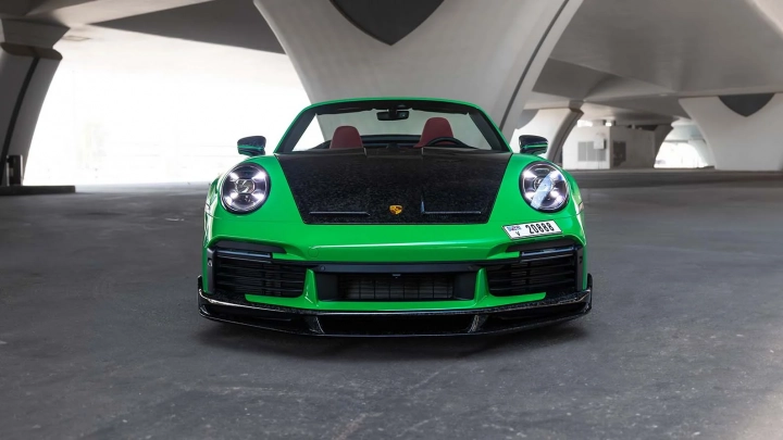 Porsche 911 Turbo S for rent in Dubai