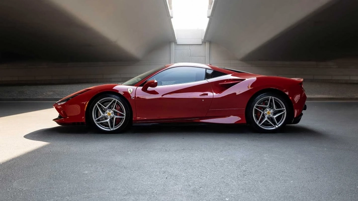 Ferrari F8 Tributo for rent in Dubai