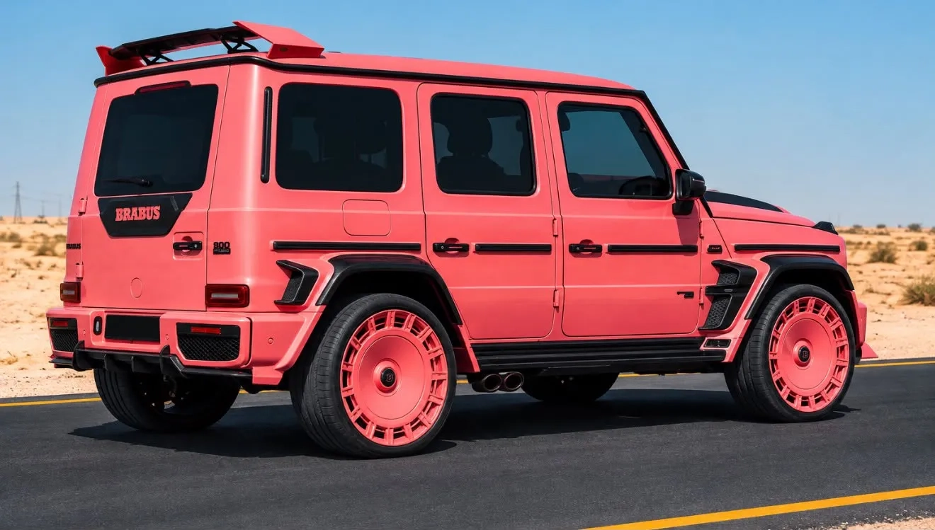 Mercedes-Benz G-Class Brabus for rent in Dubai – photo 7