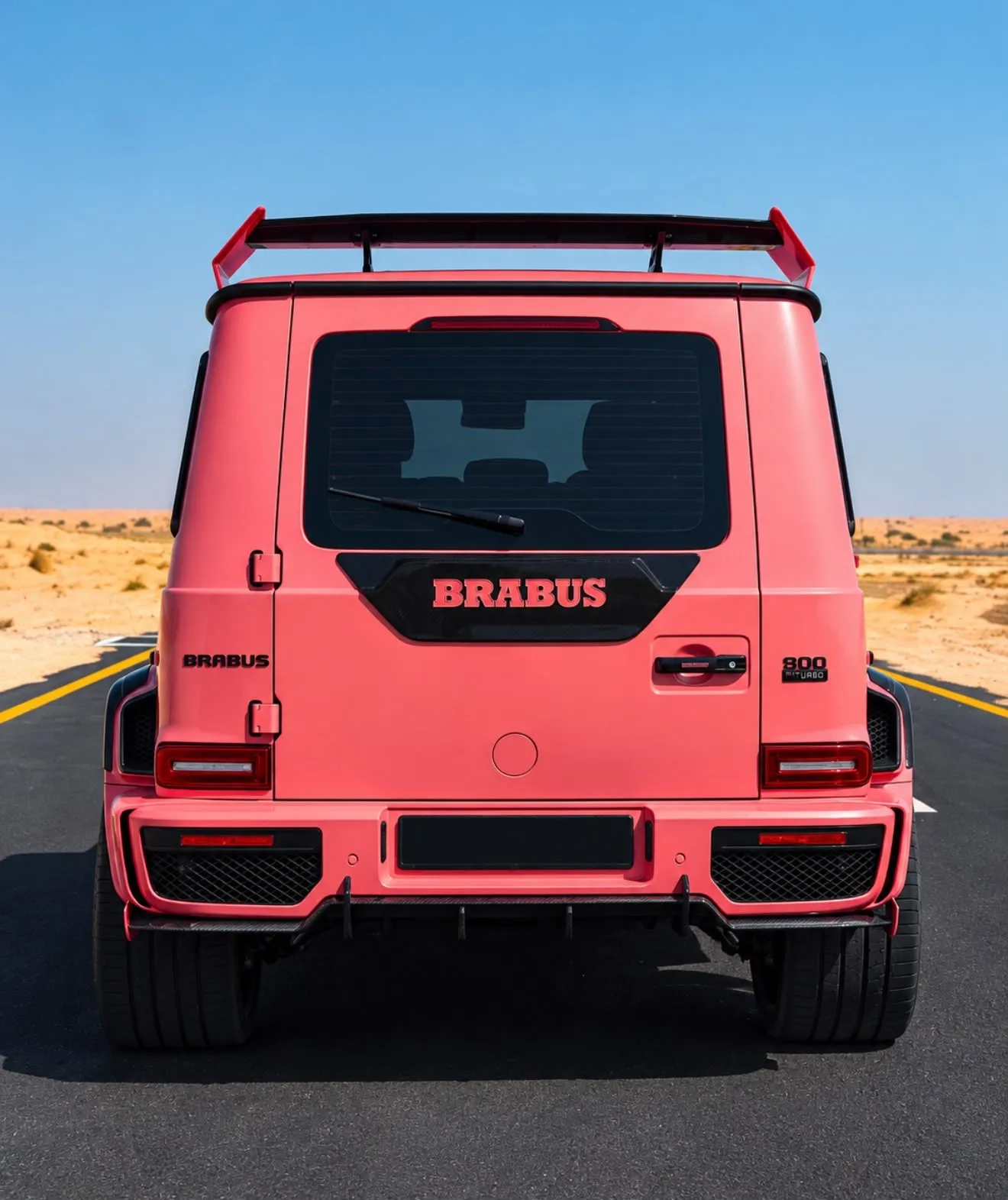 Mercedes-Benz G-Class Brabus for rent in Dubai – photo 8