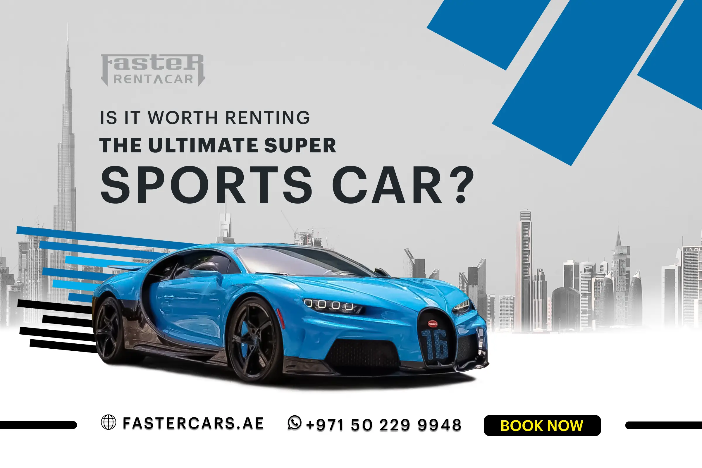 Bugatti Rental Dubai, Is it Worth Renting the Ultimate Super Sports Car