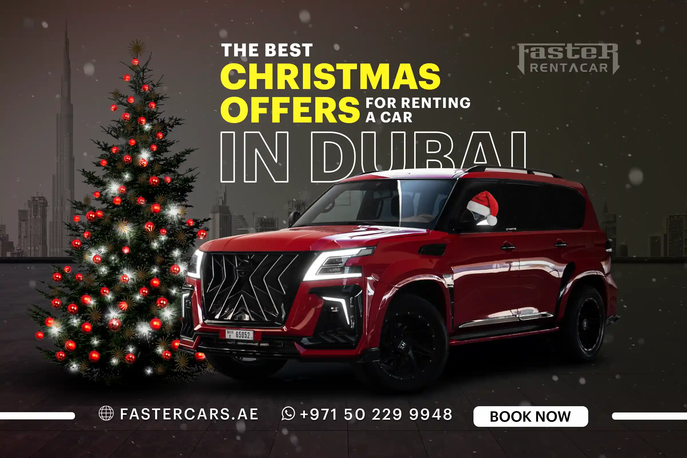Best Christmas Car Rental Offers in Dubai